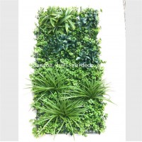 vertical grass plant wall artificial green wall panel for outdoor ornament