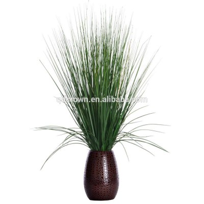 wholesale Fire uv resistant Artificial plastic grass, PVC material artificial onion grass