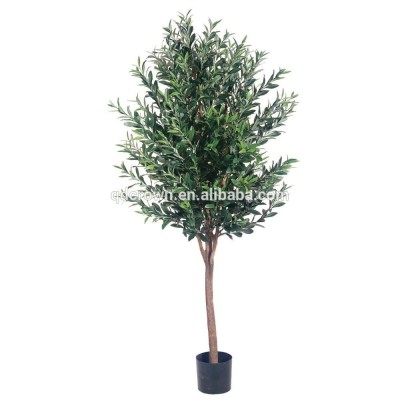 free samples wholesale plastic artificial olive plants trees factory for home decoration